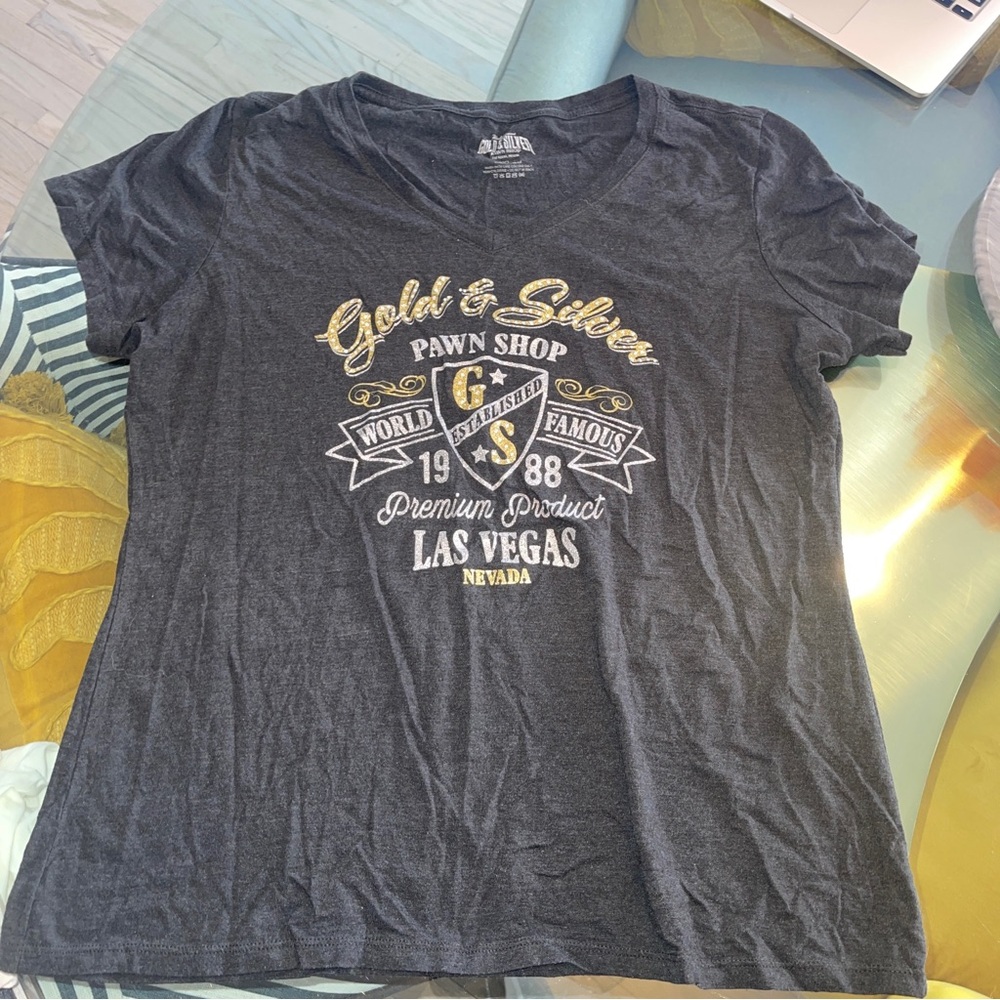 World’s Famous Gold & Silver Pawn Shop Pawn Stars Las Vegas Graphic Tee XL
